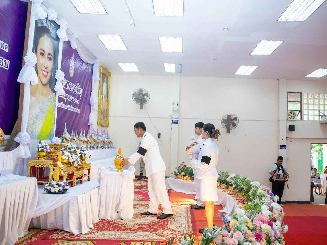 พิธีถวายพระพรชัยมงคล เนื่องในโอกาสพระราชพิธีมหามงคลเฉลิมพระชนมพรรษา 4 รอบ สมเด็จพระนางเจ้าฯ พระบรมราชินี 3 มิถุนายน 2569